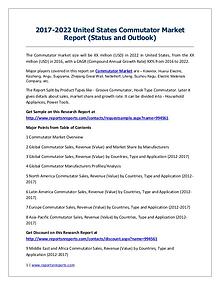 Commutator Market 2017 Analysis, Trends and Forecasts 2022