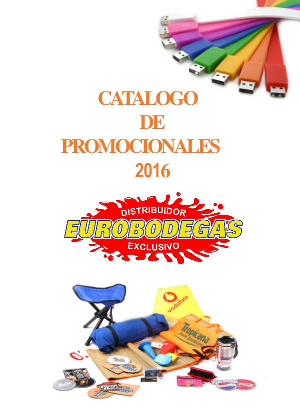 Catalogo Promocionales Genérico Cátalogo Promocionales Genéricos Eurobodegas