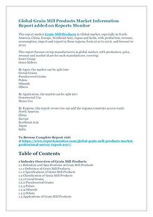 Market Research Reports