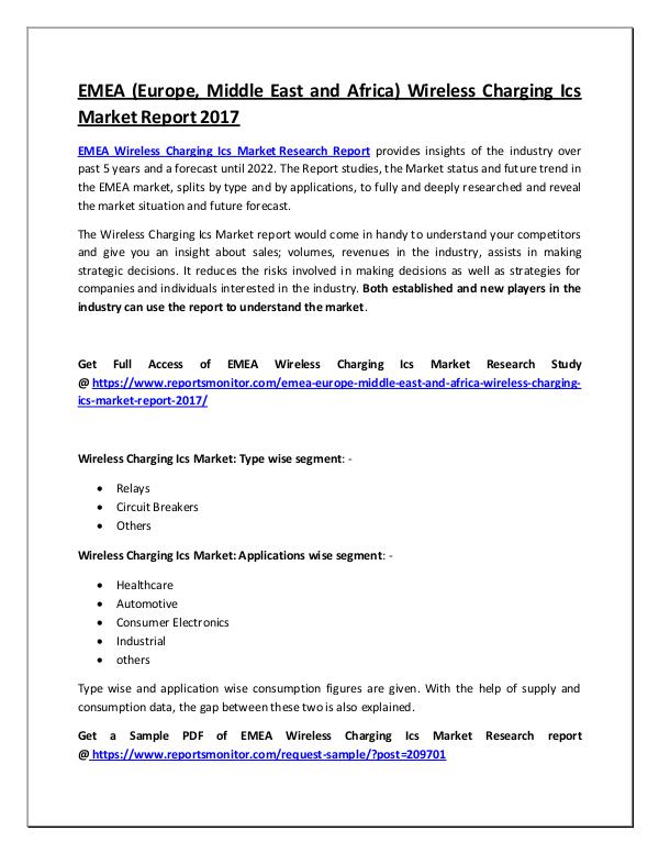 Wireless Charging Ics Market Research Report