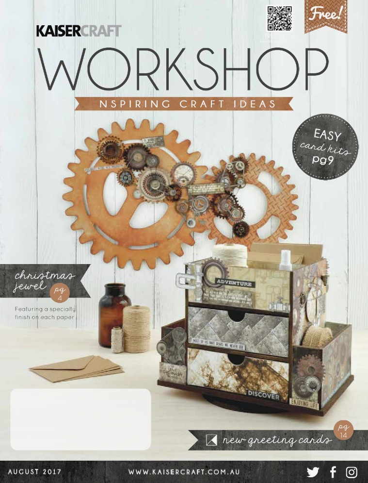 Kaisercraft August 2017 Workshop Kaisercraft August 2017 Worshop