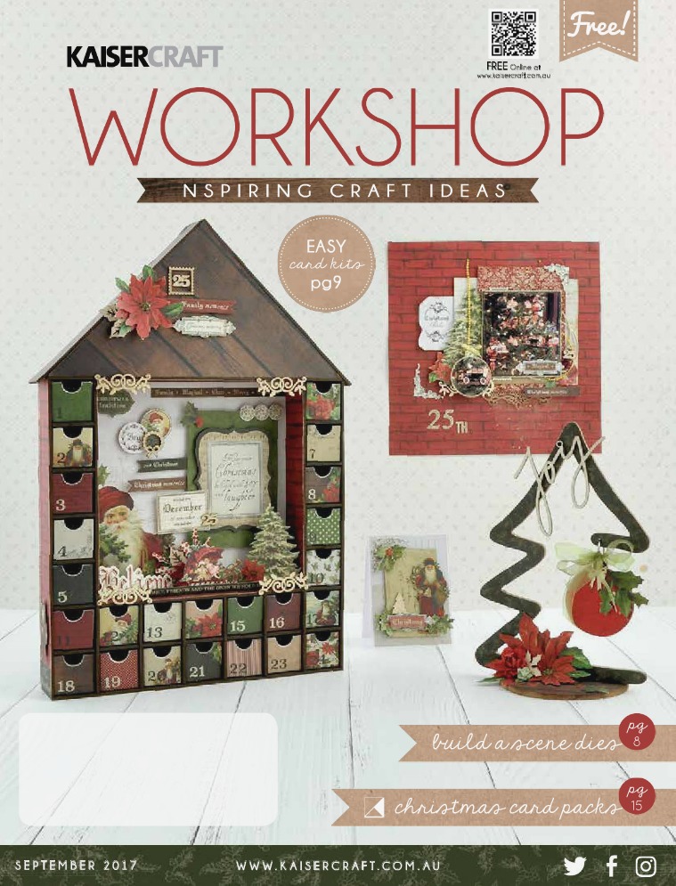 Kaisercraft September 2017 Workshop September2017 Workshop