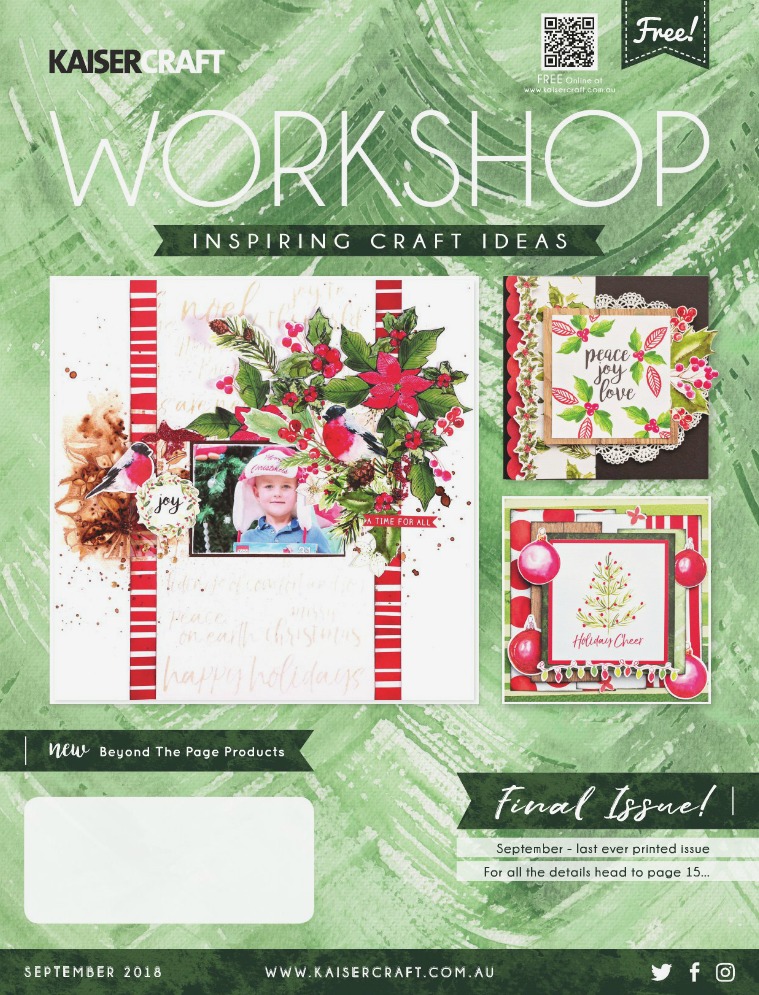 Kaisercraft September 2018 Workshop Magazine Workshop_SEP_2018_HighRes