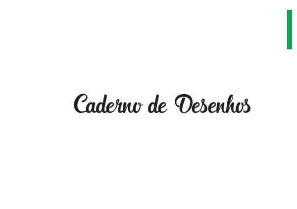 Caderno de Desenhos Volume I