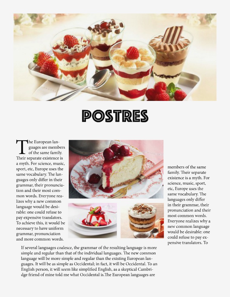 Postres vol 1