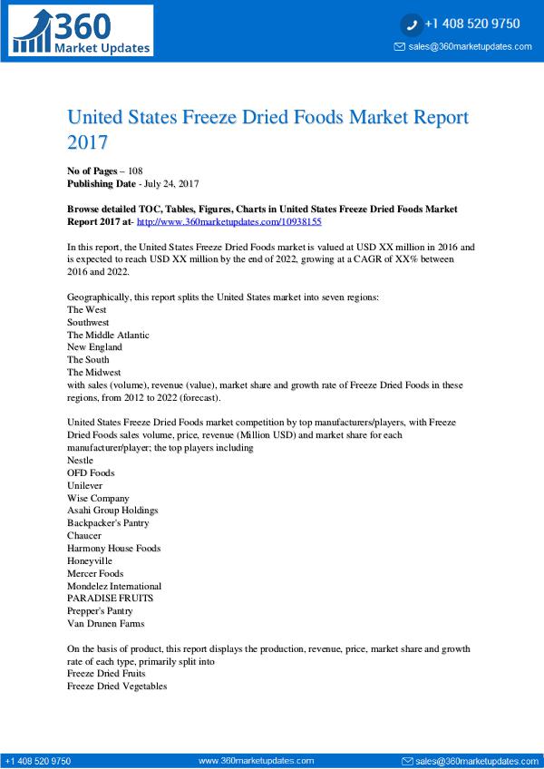 News United-States-Freeze-Dried-Foods-Market-Report-201