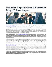 Premier Capital Group Portfolio Mngt Tokyo, Japan