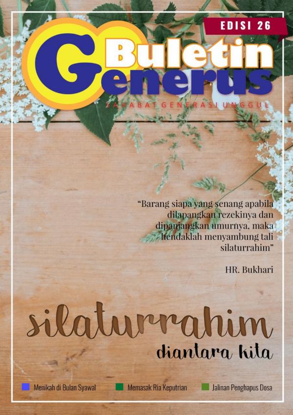 Buletin Generus Volume 26 BG 26