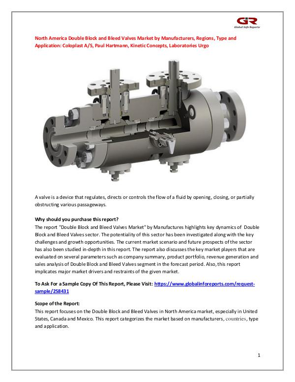 Globalinforeports North America Double Block and Bleed Valves Market