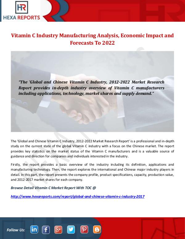 Vitamin C Industry