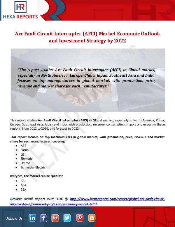 Arc Fault Circuit Interrupter (AFCI) Market