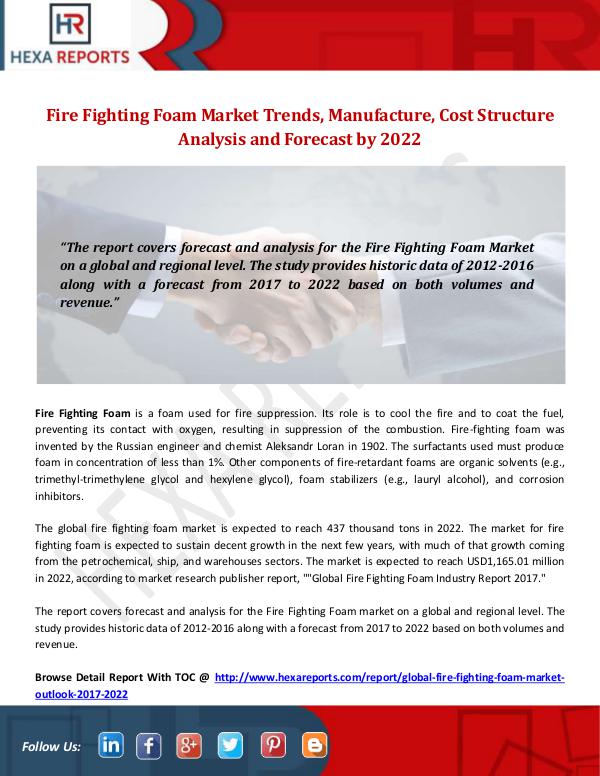 Fire Fighting Foam Market