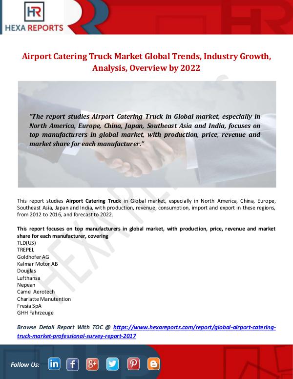 Airport Catering Truck Market