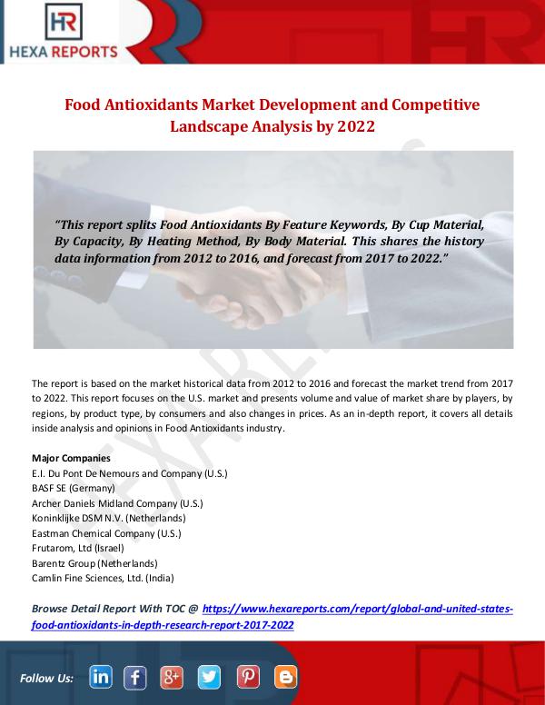 Food Antioxidants Market