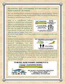 Reasons To Consider Investing In Land For Sale In Turkey