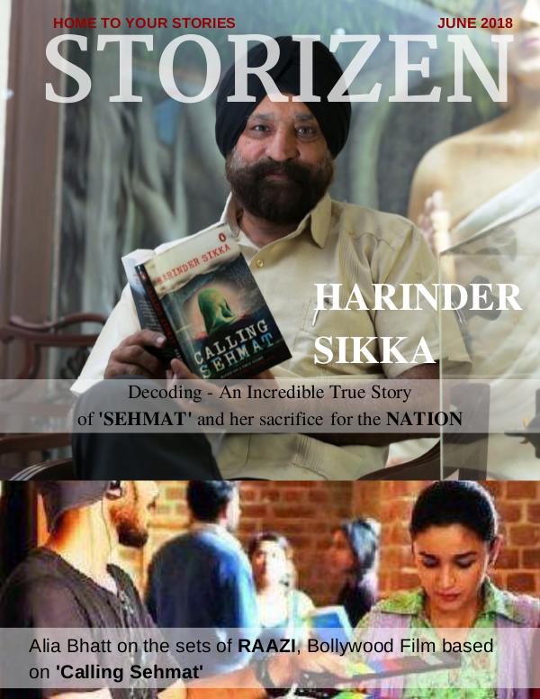 Storizen Magazine June 2018 Issue Storizen Magazine June 2018 Issue