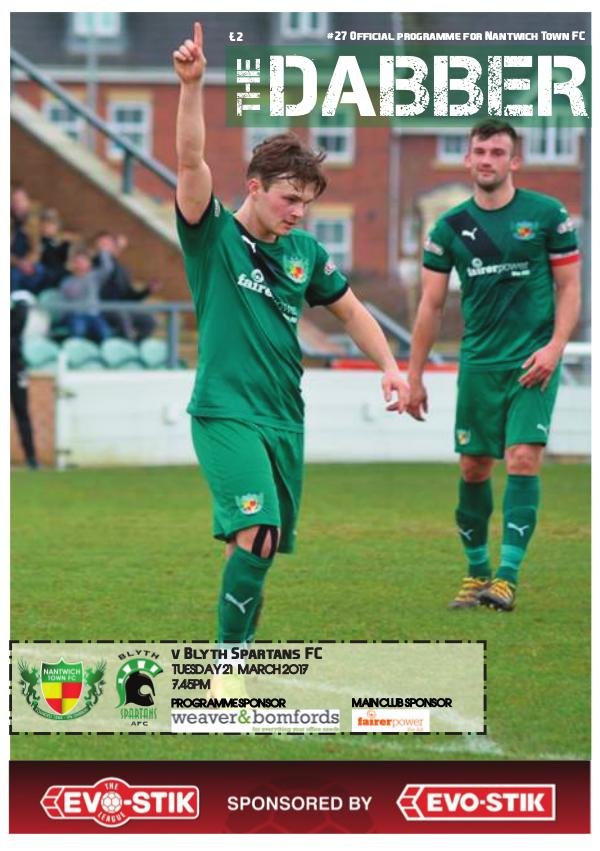 Nantwich Town v Blyth Spartans Nantwich Town v Blyth Spartans