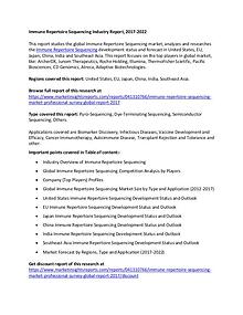 Immune Repertoire Sequencing Industry