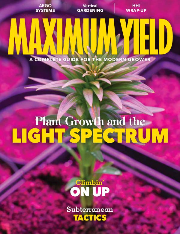 Maximum Yield Australia/New Zealand July/August 2018