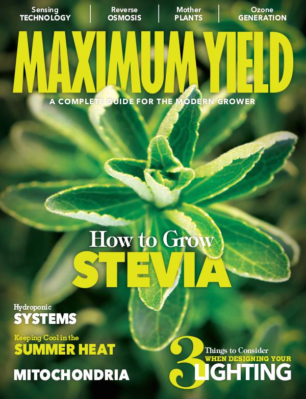 Maximum Yield USA July 2018