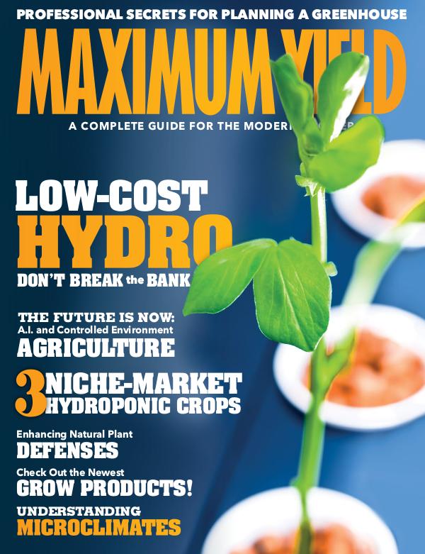 Maximum Yield USA August/September 2019