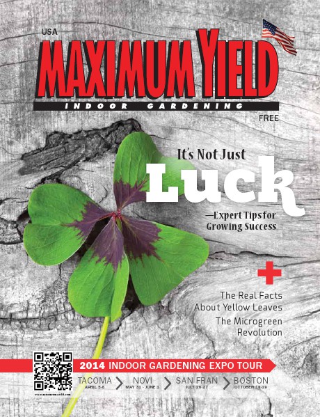 Maximum Yield USA 2014 March