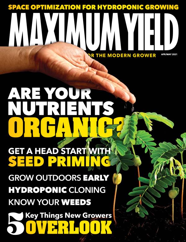 Maximum Yield USA April/May 2021