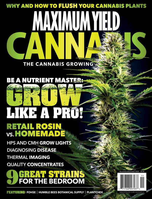 Maximum Yield Cannabis USA November/December 2022