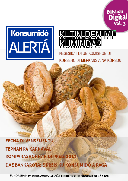 Konsumidó Alertá Volumen 3, yanüari 2014