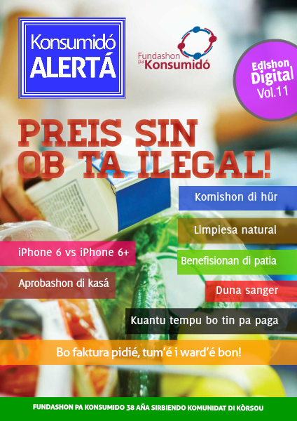 Konsumidó Alertá Volumen 11, òktober 2014