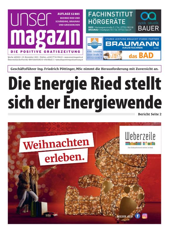 Die positive Gratiszeitung KW 48 22