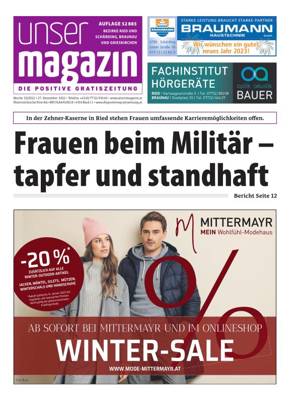 Die positive Gratiszeitung KW 52 22