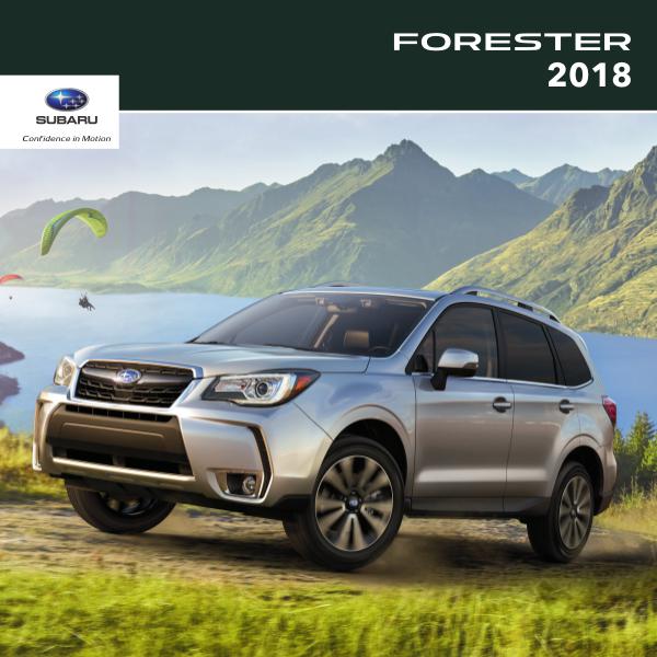 2018 Forester Brochure