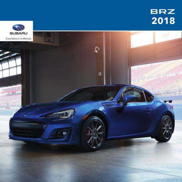 2018 BRZ Brochure