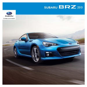 Brochure BRZ 2013