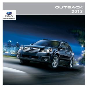 2013 Outback Brochure