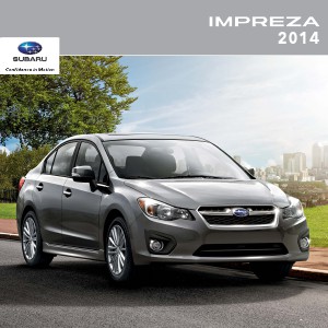 2014 Impreza Brochure