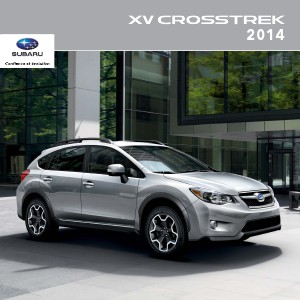 Brochure XV Crosstrek 2014