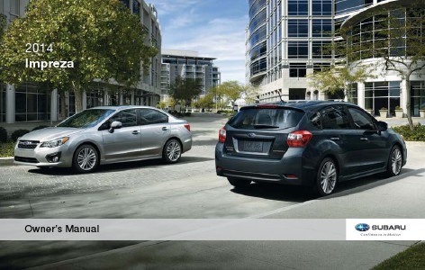 2014 Impreza Owner's Manual