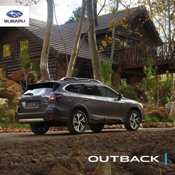 Subaru Outback Brochures 2020 Outback Brochure