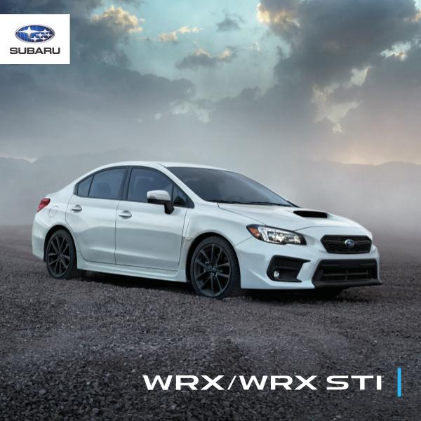 2020 WRX & WRX STI Brochure