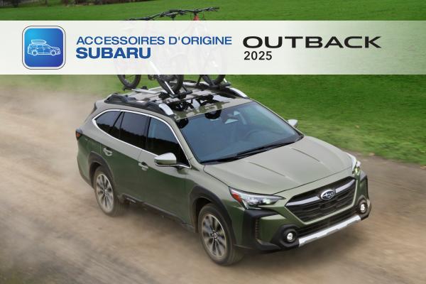 Accessoires d'origine Subaru Outback 2025