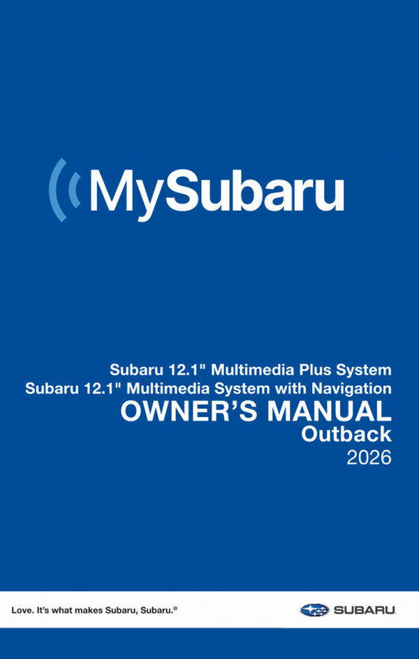 Owner's Manuals - Subaru Canada