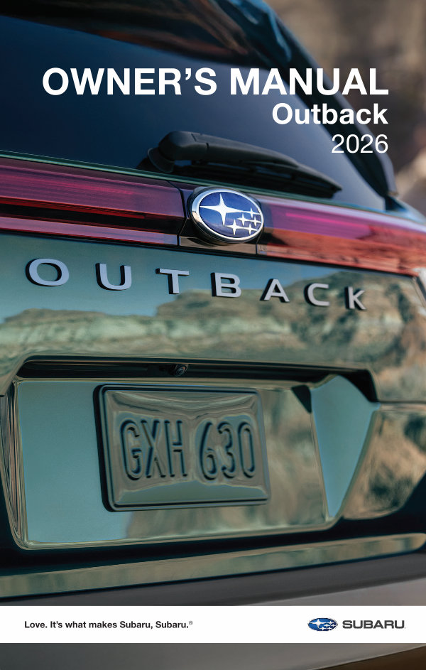 Owner's Manuals - Subaru Canada