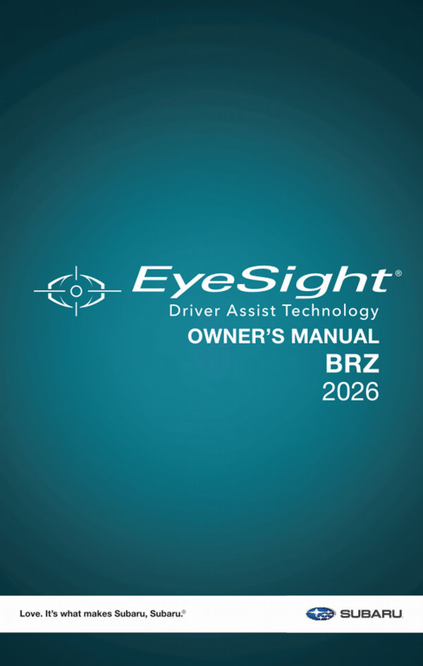 Owner's Manuals - Subaru Canada