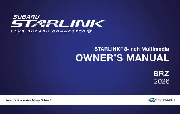 Owner's Manuals - Subaru Canada