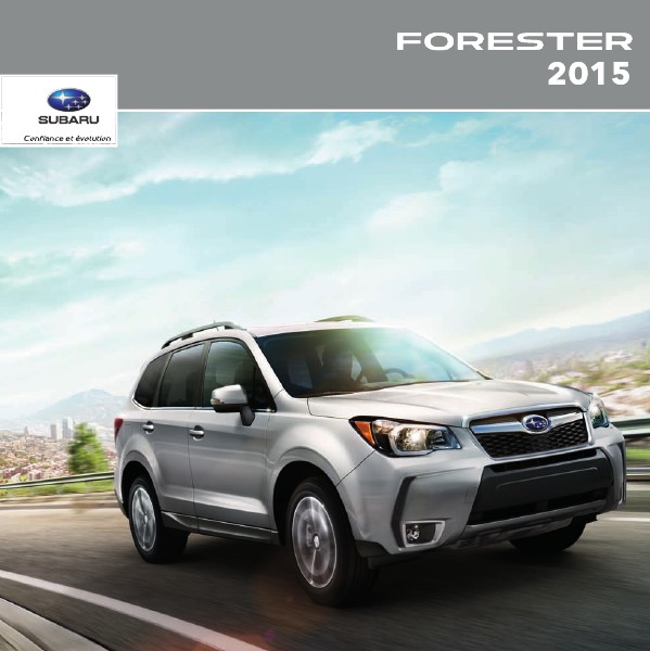 Brochure Forester 2015