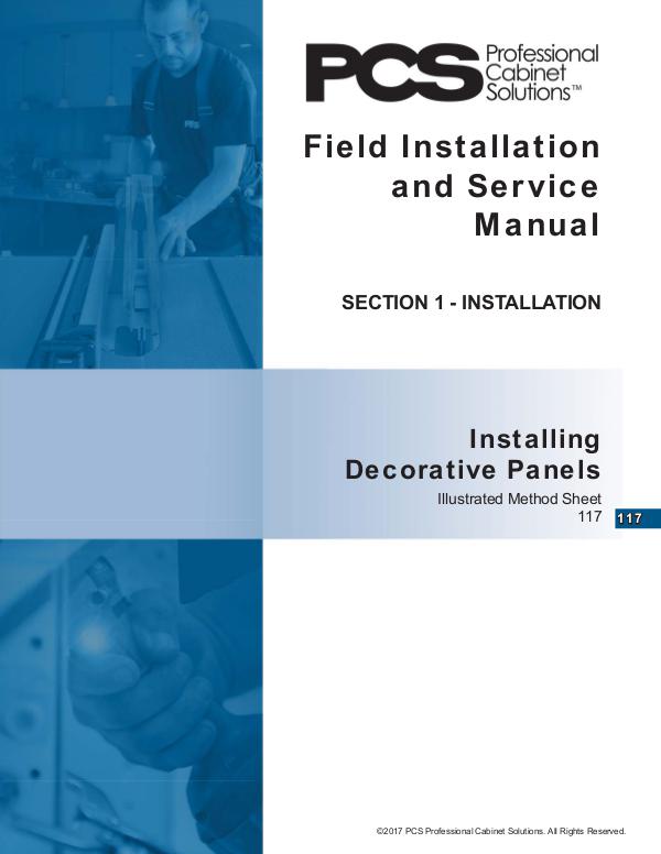 Field Installation and Service Manual IMS117