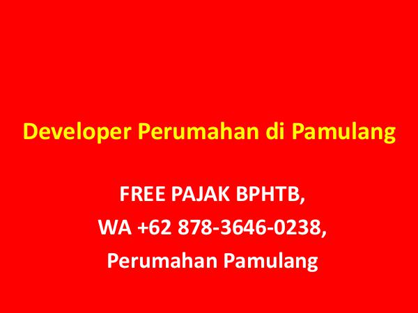 UANG MUKA 10 PERSEN, 0878-3646-0238, Perumahan Min