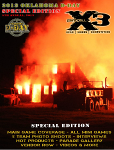 PaintballX3 Magazine 2013 Oklahoma D-Day Special Edition